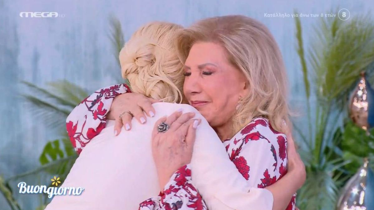 Φαίη Σκορδά – Λίτσα Πατέρα: Η συγκινητική επανένωση στο MEGA μετά από 10 χρόνια