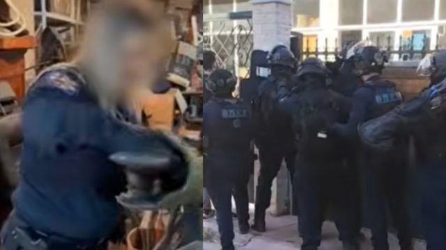 Έφοδος της ΕΛ.ΑΣ. στο Μενίδι: Δείτε βίντεο με την αστυνομική επιχείρηση σε οικισμούς Ρομά – «Άφωνοι» με τα ευρήματα