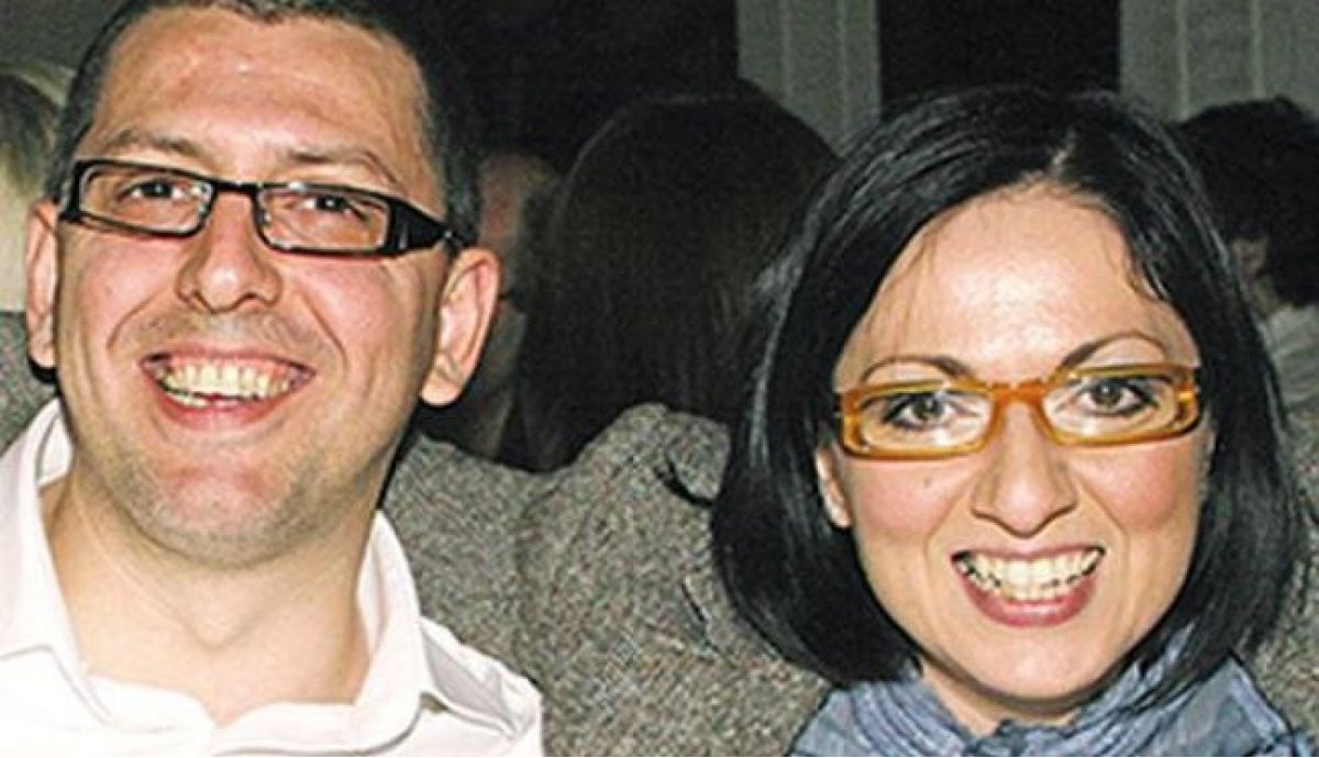 Η Σοφία Μουτίδου με τον πρώην σύζυγό της