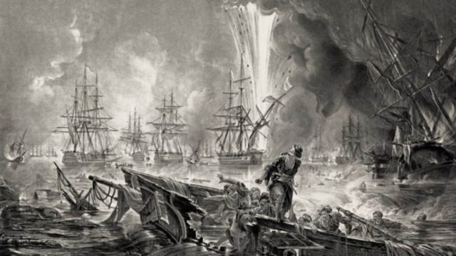 Σαν σήμερα, 30 Απριλίου 1825: Ο Μιαούλης πυρπολεί τον οθωμανικό στόλο στη Μεθώνη