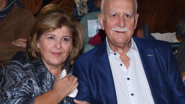 Γιώργος Παπαδάκης: Η πρώτη ονομαστική εορτή μετά τον θάνατό του – Το βουβό πένθος της συζύγου του, Τίνας Παπαδέλη