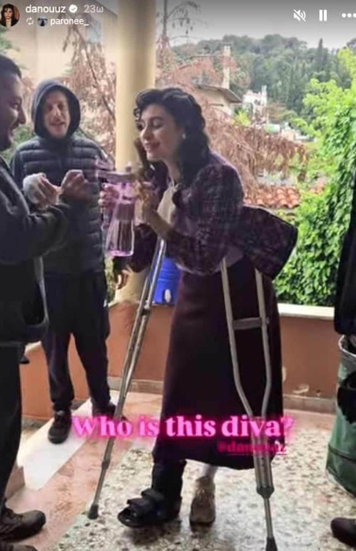 Τραυματισμός για τη Δανάη Παππά