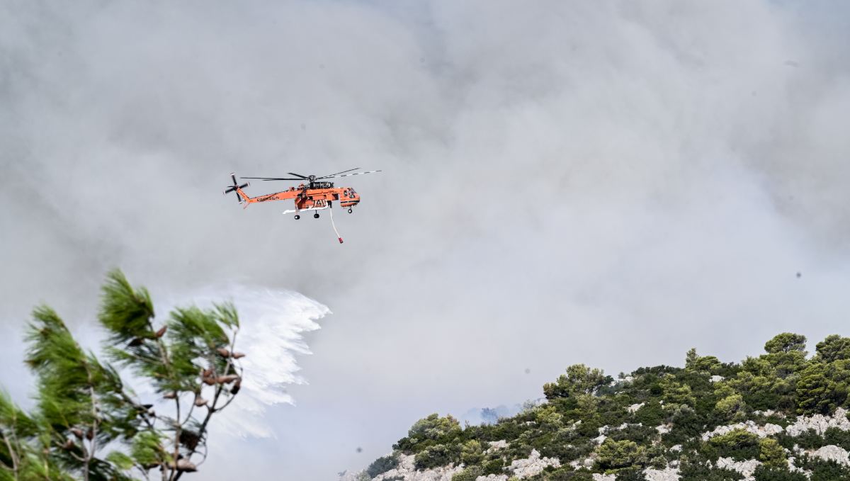 Συναγερμός στην Πυροσβεστική: Φωτιά στην Πάρνηθα