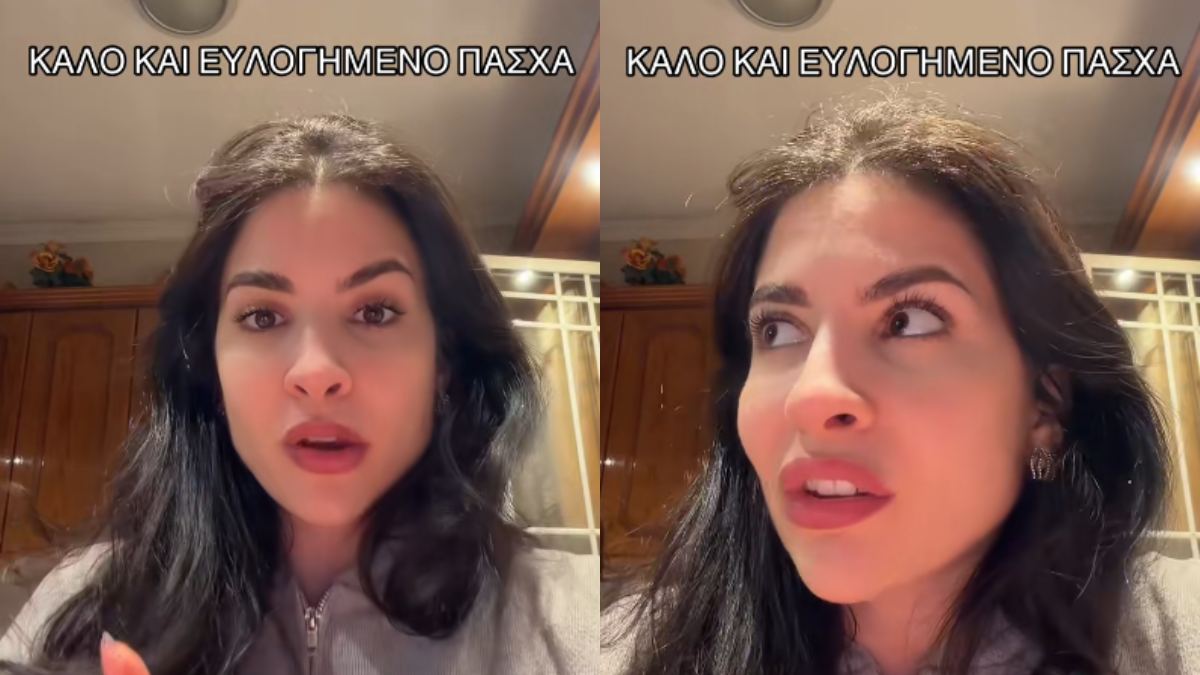 «Το γλυκό μονώνει την κατάσταση»: Η επική περιγραφή μίας TikToker για την υπερφαγία του Πάσχα