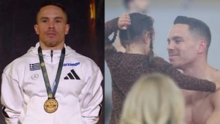 Λευτέρης Πετρούνιας: «Λιώσαμε» με το βίντεο της Βασιλικής Μιλλούση – Η στιγμή που οι κόρες του τον βλέπουν να κατακτά το χρυσό μετάλλιο