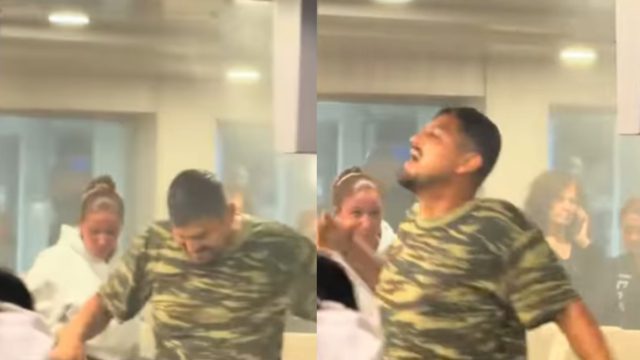 Μυτιλήνη: Όταν ανάβεις τσιγάρο μέσα στο πλοίο – Viral βίντεο από στιγμές χάους μέσα στο σαλόνι