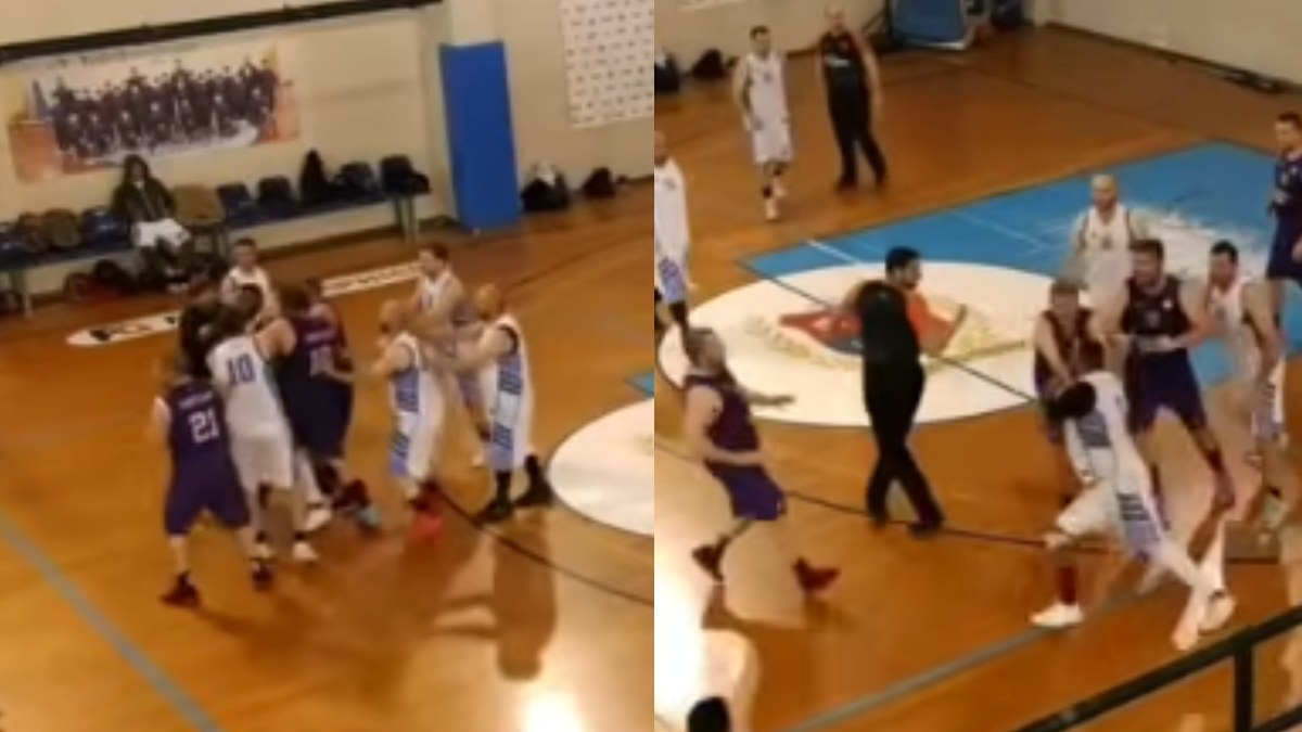 Άγριο ξύλο στην Ρόδο: Παίκτης σε ερασιτεχνικό τουρνουά μπάσκετ έδειρε τον διαιτητή, δείτε το σοκαριστικό βίντεο