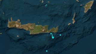 Ισχυρός σεισμός 5,7 Ρίχτερ νότια της Κρήτης – Αναστάτωση σε όλο το νησί και προειδοποίηση μέσω 112