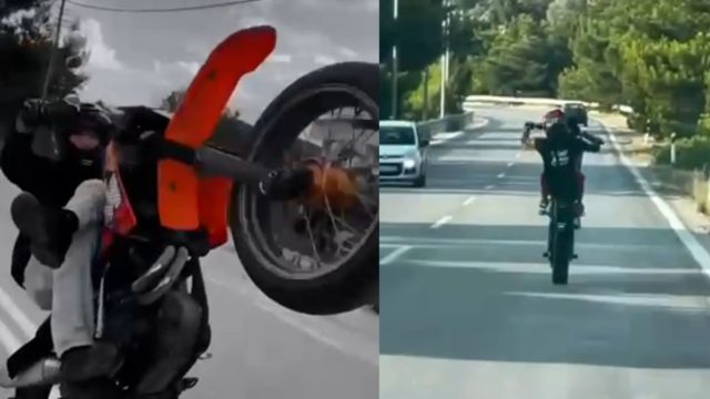 Αττική: Χειροπέδες σε μηχανόβιους που έκαναν σούζες για μερικά likes – Ο ένας δεν είχε καν δίπλωμα, δείτε βίντεο