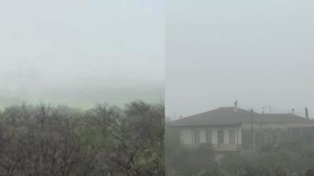 Μοναδικές εικόνες από την Σπάρτη: Πυκνή ομίχλη κάλυψε ολόκληρο τον Ταΰγετο (βίντεο)