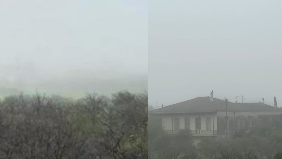 Μοναδικές εικόνες από την Σπάρτη: Πυκνή ομίχλη κάλυψε ολόκληρο τον Ταΰγετο (βίντεο)