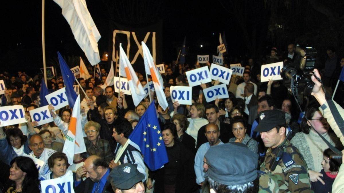 Η απόρριψη ήταν σαρωτική: 75,83% των Ελληνοκυπρίων ψήφισαν «όχι»