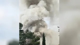 Συναγερμός στη Θεσσαλονίκη: Μαύρος καπνός «έπνιξε» το Ωραιόκαστρο – Το 112 «ούρλιαξε» για τη μεγάλη φωτιά σε ανακύκλωση!