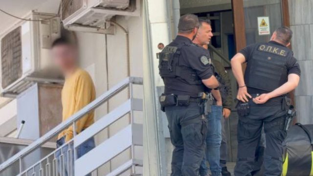 Θεσσαλονίκη: Έφοδος της ΟΠΚΕ στην πολυκατοικία του 20χρονου που έχει ταμπουρωθεί – Βίντεο ντουκουμέντο