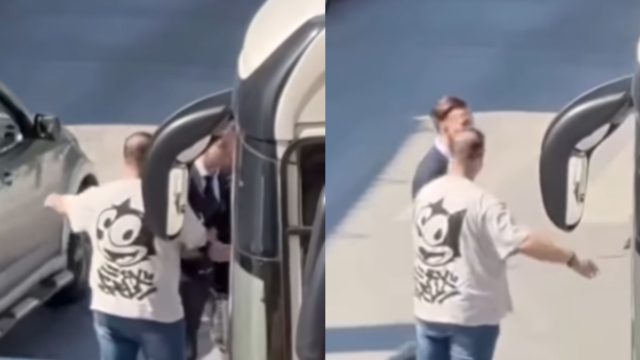 Χαμός στην Θεσσαλονίκη: Άγριος καυγάς στην μέση του δρόμου, εκτός εαυτού και οι δύο οδηγοί – Δείτε το viral βίντεο