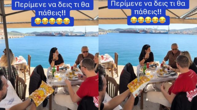 Απίθανη πλάκα νεαρού στην Σύρο με νεροπίστολο (video)