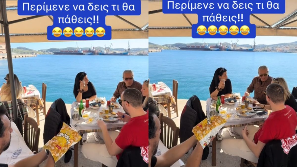 Απίθανη πλάκα νεαρού στην Σύρο με νεροπίστολο (video)