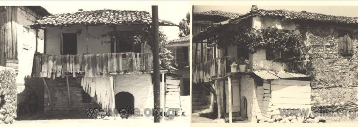 Το σπίτι στο Αιτωλικό, από φωτογραφία του 1960 του Λευτέρη Μποτσιβάλη (αρχείο ΕΛΙΑ) όπου φυλακίστηκε ο Καραϊσκάκης περιμένοντας τη δίκη του
