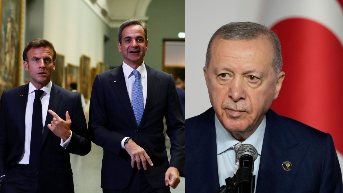 Μακρόν σε Μητσοτάκη: «Εάν η εθνική σας κυριαρχία αμφισβητηθεί θα είμαστε εδώ» – Εκνευρισμός στην Άγκυρα (βίντεο)