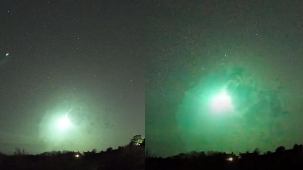 Μοναδικό θέαμα στη Βρετανία: Πράσινη «πύρινη σφαίρα», έκανε την νύχτα-μέρα, δείτε το βίντεο