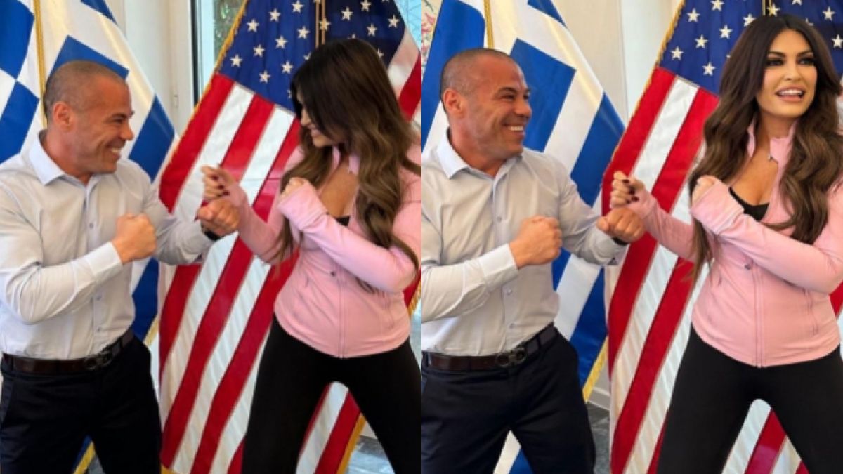 Ο Ζαμπίδης μαθαίνει στην Γκιλφόιλ να παίζει ξύλο