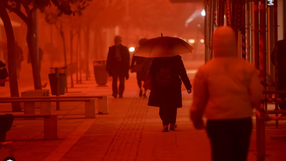 Έρχεται νέα εισβολή αφρικανικής σκόνης στην χώρα.