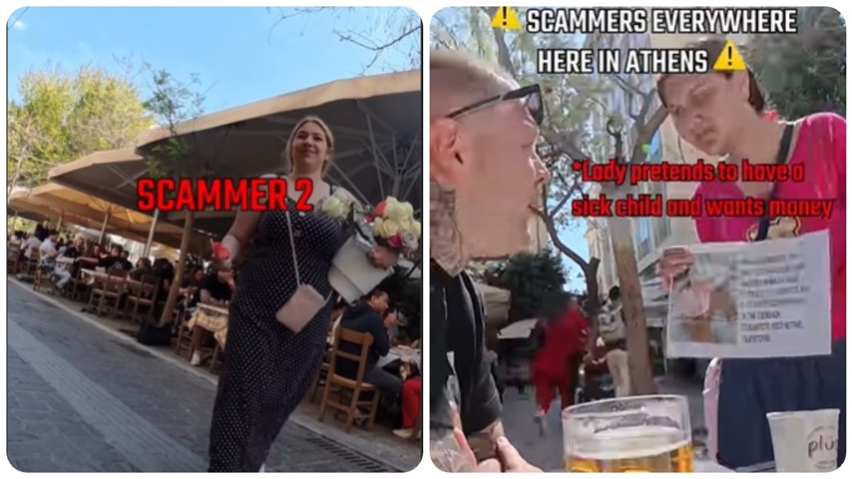 Ολλανδοί YouTuber κυκλοφορούν στην Αθήνα και βρίζουν on camera όσους ζητάνε ελεημοσύνη (Βίντεο)