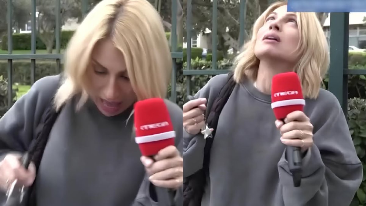 Έπος με την Ηλιάκη: Την κουτσούλισε πουλί ενώ έδινε συνέντευξη