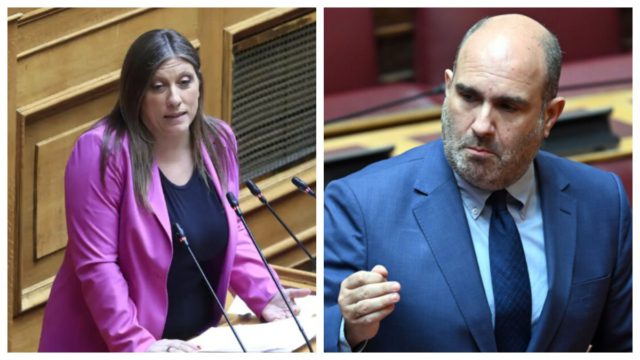 Ένταση στη Βουλή: Σφοδρή σύγκρουση Μαρκοπούλου – Κωνσταντοπούλου