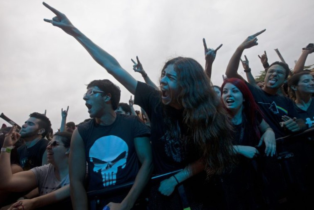 Ξεσηκώθηκε το κοινό με τους Iron Maiden