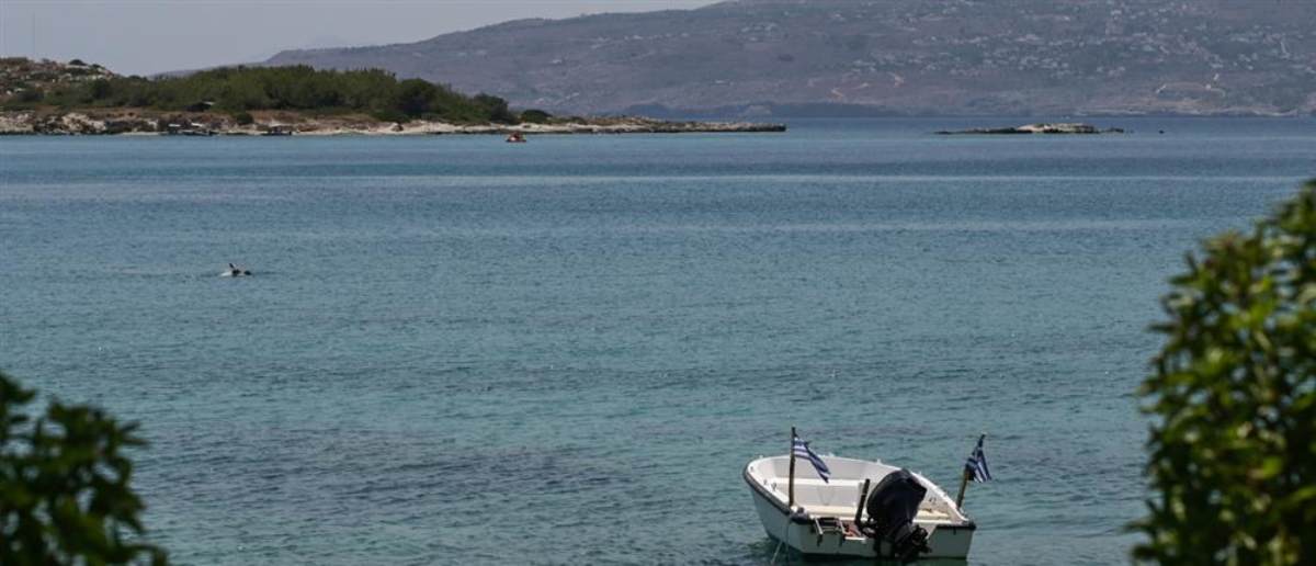 Παραλία του Αχίλλειου στον Αλμυρό Βόλου