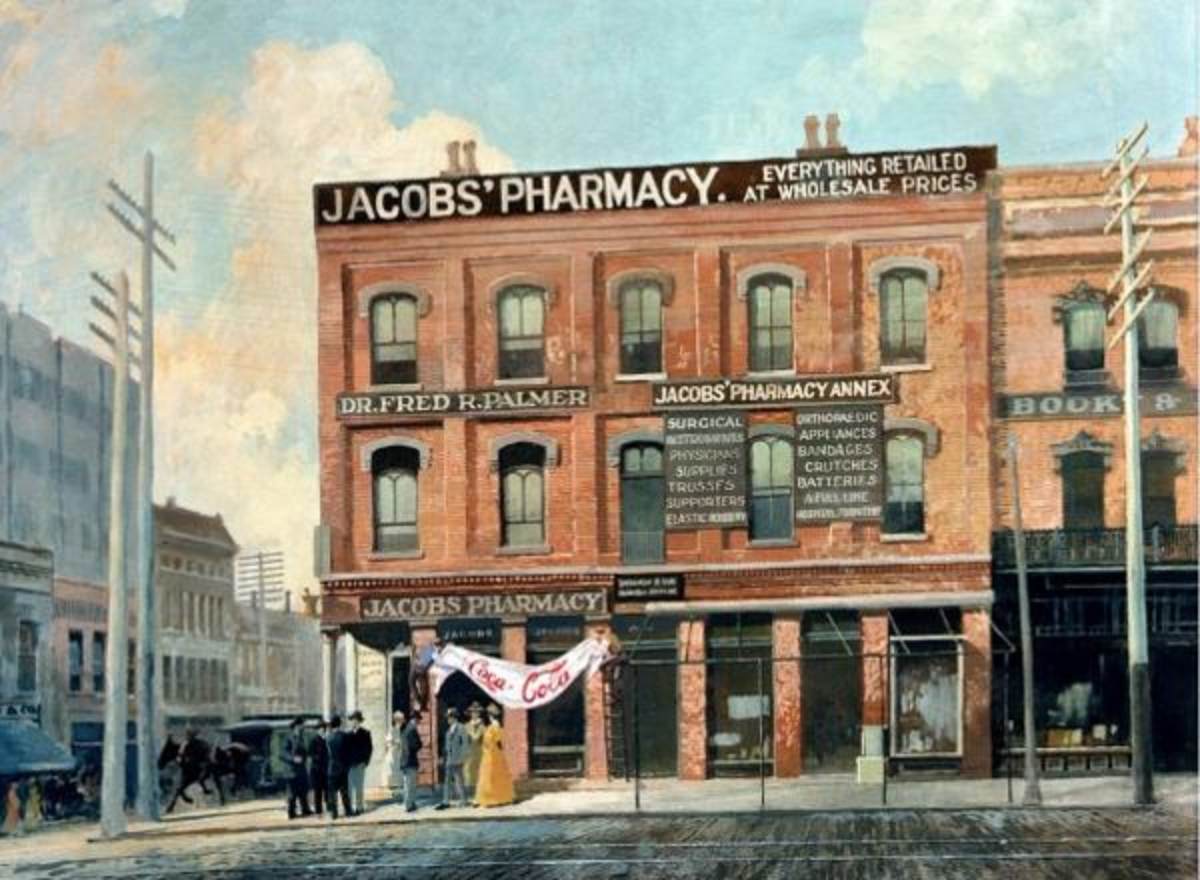 Άρχισε να πωλείται στο φαρμακείο Jacobs’ Pharmacy στην Ατλάντα