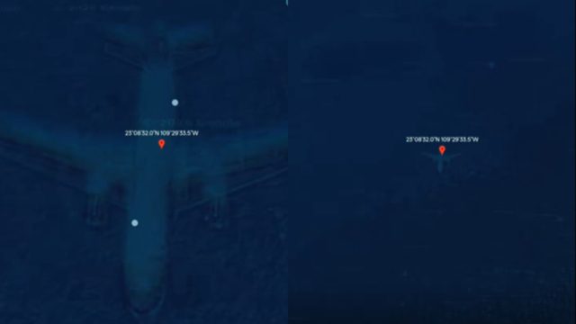 Σοκ στο Google Earth: Ο δορυφόρος δείχνει ξεκάθαρα ένα Boeing βυθισμένο στον πάτο της θάλασσας! Σενάρια για το MH370