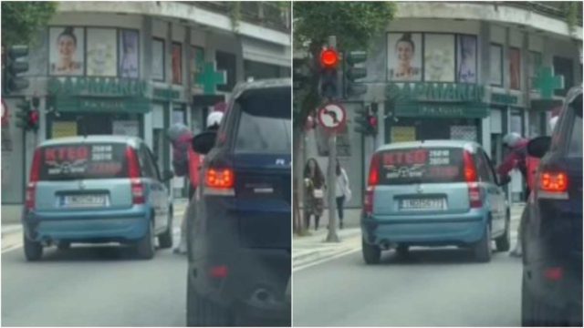 «Γ@μ@ το σπίτι σου, χοντρέ»: Σοκάρει το άγριο ξέσπασμα ντελιβερά σε οδηγό ΙΧ