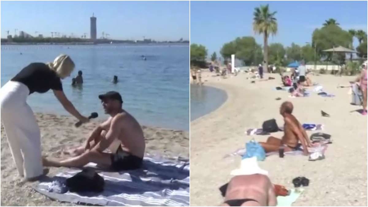 Οι Αθηναίοι «ψηφίζουν» θάλασσα: Πρώτες βουτιές στον Άλιμο εν μέσω υψηλών θερμοκρασιών