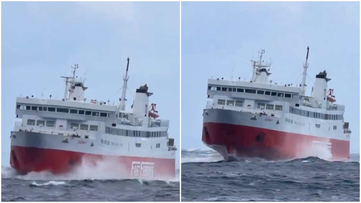 Συγκλονιστικό βίντεο: Η μάχη του «Αικατερίνη» με τα κύματα στη Φολέγανδρο – Δείτε πώς έδεσε στον Καραβοστάση εν μέσω σφοδρής θαλασσοταραχής