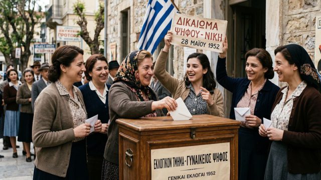 Σαν σήμερα, 28 Μαΐου 1952: Η ιστορική ημέρα που η Ελληνίδα απέκτησε πλήρη πολιτικά δικαιώματα