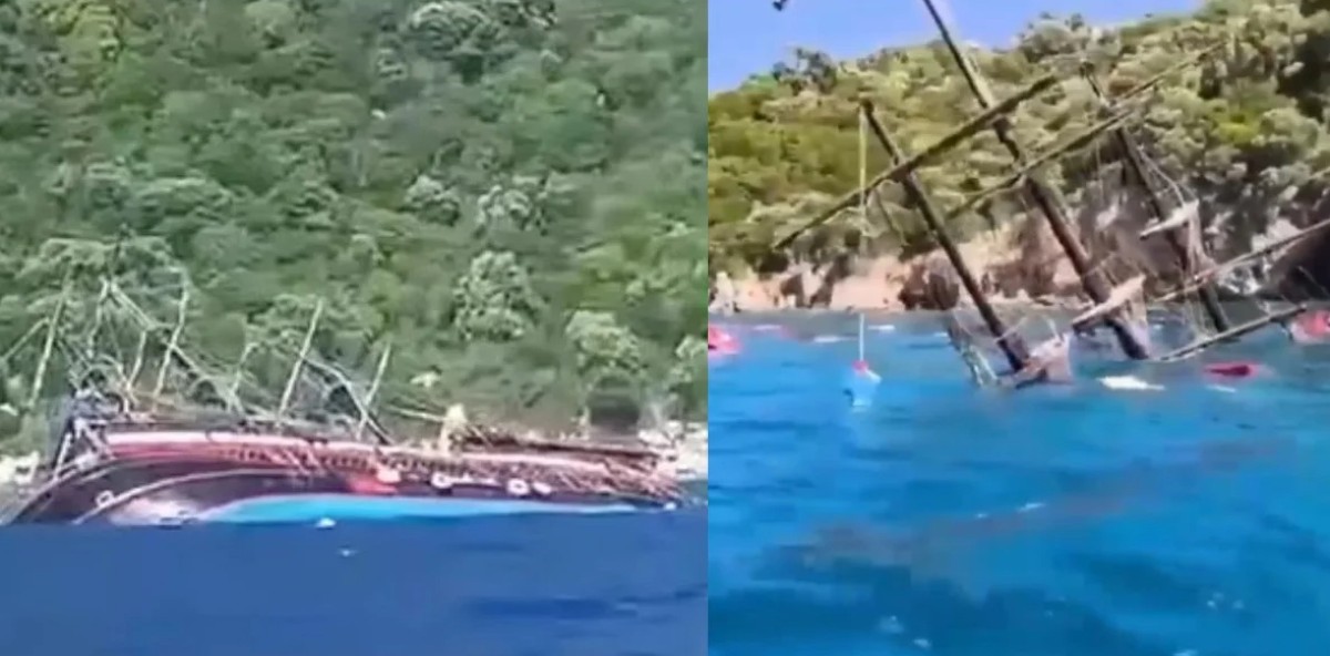 Τουρκία: Ναυτική τραγωδία στη Μαρμαρίδα – Επιβάτες βούτηξαν στο νερό για να σωθούν (Βίντεο)