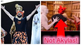 Eurovision: Σωσίας του Akyla εμφανίστηκε στην σκηνή και δεν το πήρε κανείς χαμπάρι