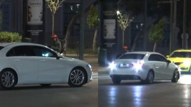 Άφωνος και ο ρεπόρτερ της ΕΡΤ: Οδηγός αυτοκινήτου μπήκε ανάποδα στην λεωφόρο Αλεξάνδρας – Viral βίντεο