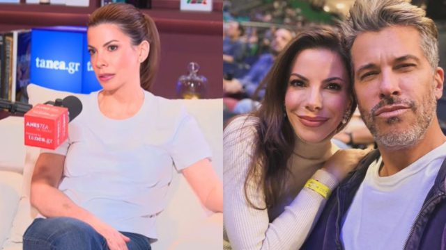 Αντελίνα Βαρθακούρη: «Ζηλεύω τον Χάρη, τον έχω κλειδώσει έξω από το σπίτι, είναι το αλάτι και το πιπέρι σε μία σχέση»