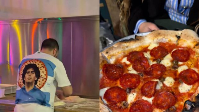 Armando pizzeria: Ο ναός της ναπολιτάνικης πίτσας με τον Μαραντόνα να «επιβλέπει» τα πάντα