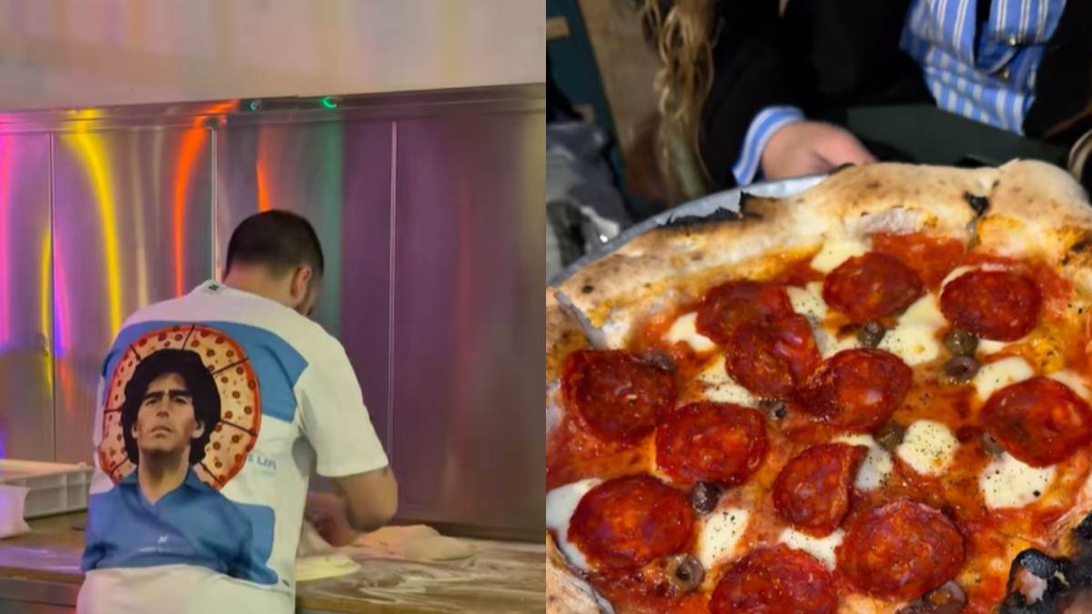 Armando pizzeria: Ο ναός της ναπολιτάνικης πίτσας με τον Μαραντόνα να «επιβλέπει» τα πάντα