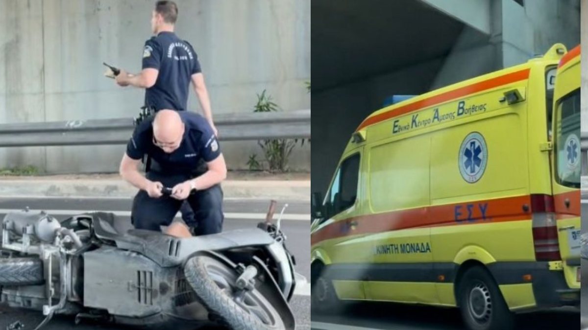 Τραγωδία στην Αττική Οδό: Πως έγινε η σύγκρουση με το περιπολικό – Βίντεο ντοκουμέντο