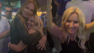 Μαρία Μπεκατώρου και Υβόννη Μπόσνιακ διασκέδασαν μέχρι το πρωί
