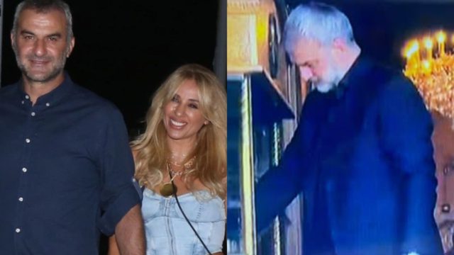 Συντετριμμένος ο Τραϊανός Δέλλας στην εκκλησία για τη Γωγώ Μαστροκώστα – Έφτασε η σορός της