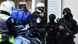 Σοκ στην Θεσσαλονίκη: Άνδρας σε αμόκ με αλυσοπρίονο βρίσκεται έξω από σπίτι – Εγκλωβισμένες μέσα είναι μητέρα με παιδιά