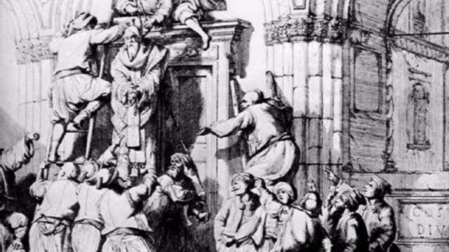 Σαν σήμερα, 16 Μαΐου 1651: Οι Γενίτσαροι στραγγαλίζουν τον Πατριάρχη Κωνσταντινουπόλεως Παρθένιο Β’ – Πετούν τη σορό του στη θάλασσα