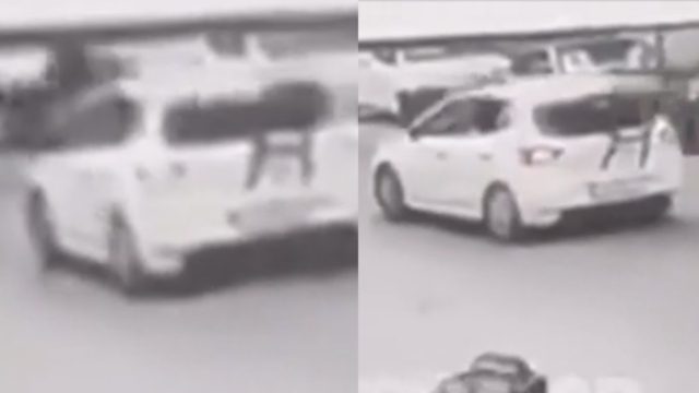 Νέο βίντεο ντοκουμέντο από το Ηράκλειο: Η στιγμή που οι «νταήδες» πάνε να παρασύρουν με το αυτοκίνητο τον πορτιέρη