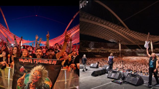 Iron Maiden όπως Metallica: Σείστηκε το ΟΑΚΑ – Πάνω από 50.000 οπαδοί του συγκροτήματος